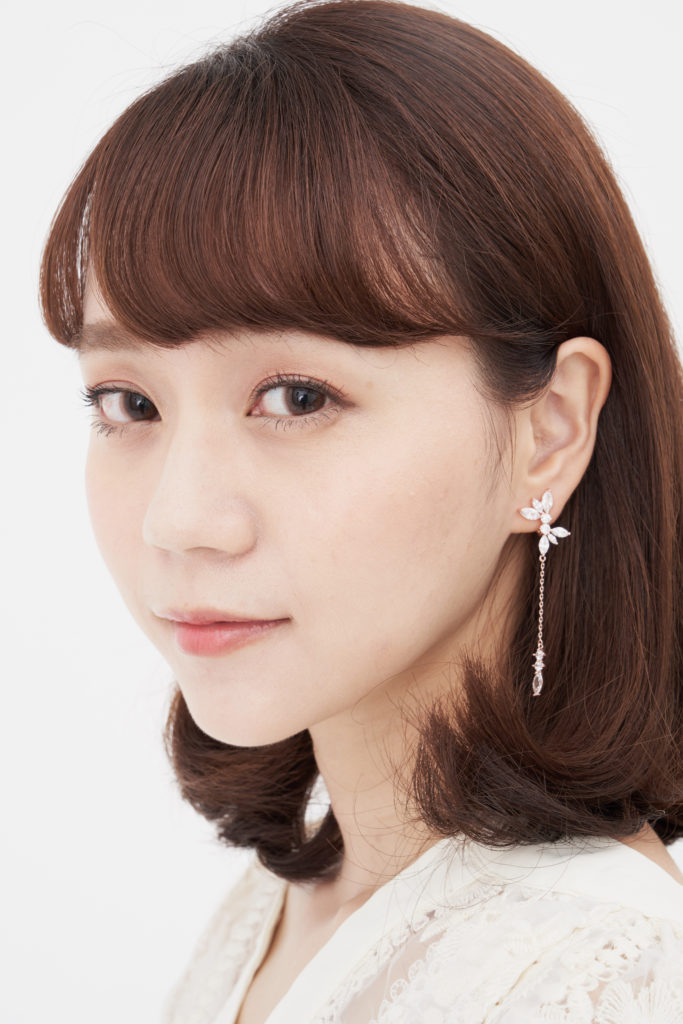 Eco安珂飾品,韓國耳環,夾式耳環,耳夾,垂墜耳環,鋯石耳環,華麗耳環,鑲鑽耳環