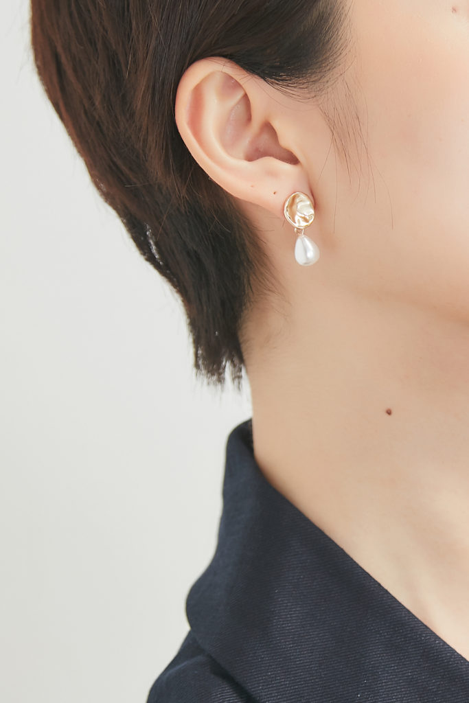 Eco安珂飾品,韓國飾品,韓國耳環,夾式耳環,珍珠耳環,貼耳耳環,小耳環,矽膠夾耳環,矽膠耳夾