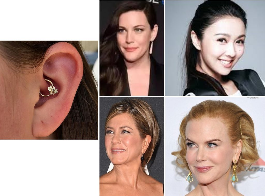 耳朵類型,耳朵類型搭配耳環,耳朵類型適合耳環,韓國耳環,夾式耳環