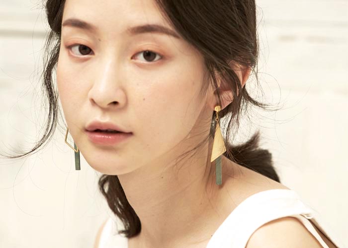 Eco安珂飾品，韓國耳環，夾式耳環，幾何耳環