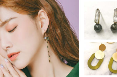 綠色飾品，夾式耳環，針式耳環，射手座，幸運色