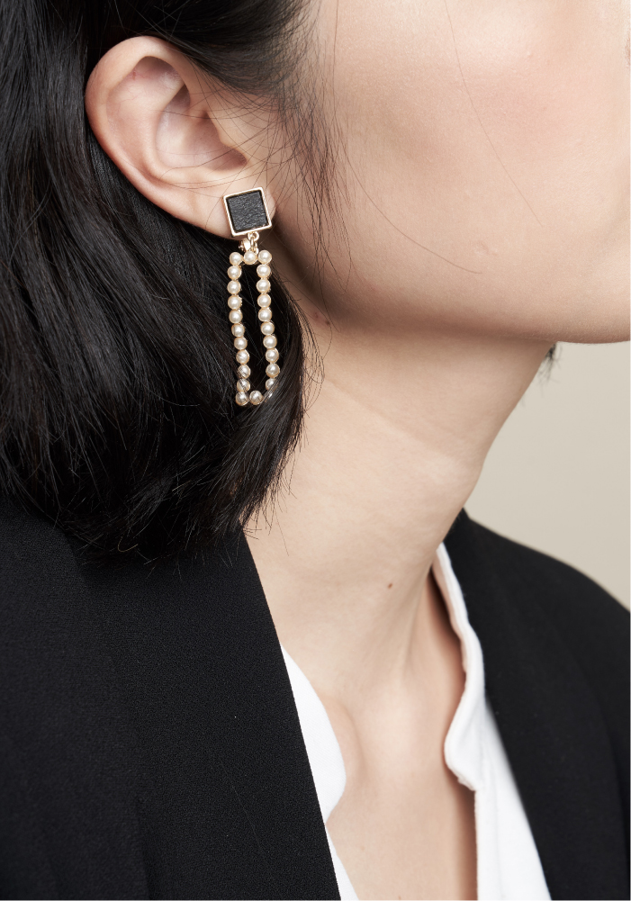 Eco安珂飾品，韓國耳環，針式耳環，夾式耳環，耳夾，新品上市，珍珠耳環，垂墜耳環
