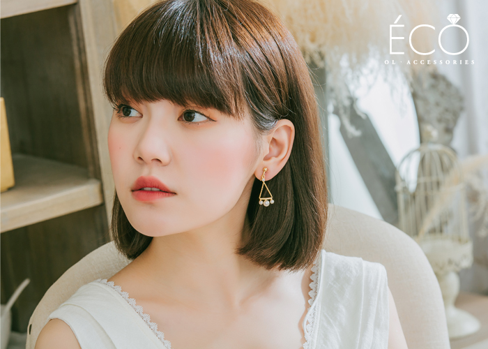 Eco安珂飾品，韓國耳環，針式耳環，夾式耳環，耳夾，熱門追加