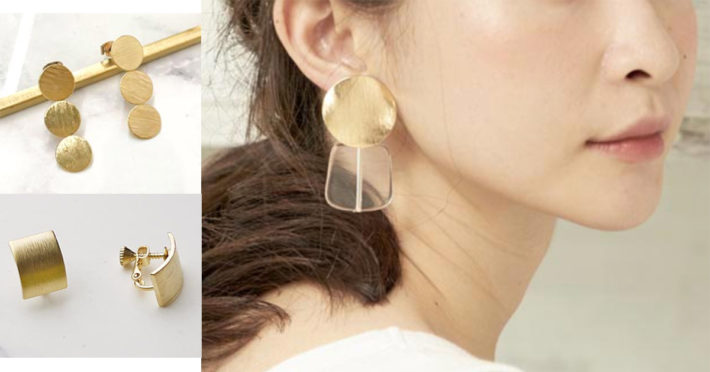 Eco安珂飾品，韓國耳環，針式耳環，夾式耳環，耳夾，金色飾品，新年快樂 Eco安珂飾品，韓國耳環，針式耳環，夾式耳環，耳夾，金色飾品，新年快樂