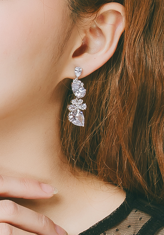 Eco安珂飾品，韓國耳環，針式耳環，夾式耳環，耳夾，新品上市，垂墜耳環
