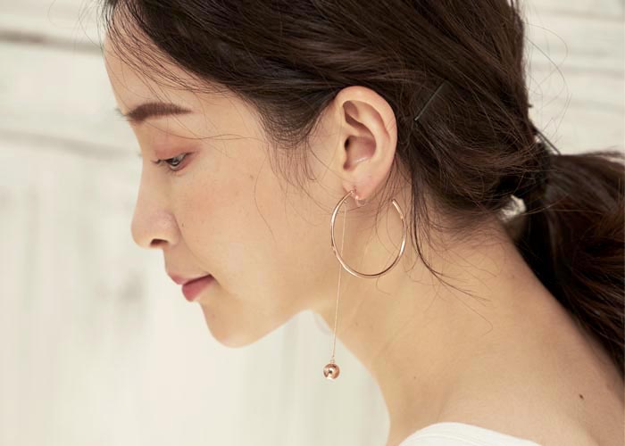 Eco安珂飾品，韓國耳環，針式耳環，夾式耳環，耳夾，矽膠夾耳環，無耳洞，C圈耳環