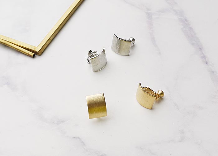  金色飾品，Eco安珂飾品，韓國耳環，針式耳環，夾式耳環，耳夾