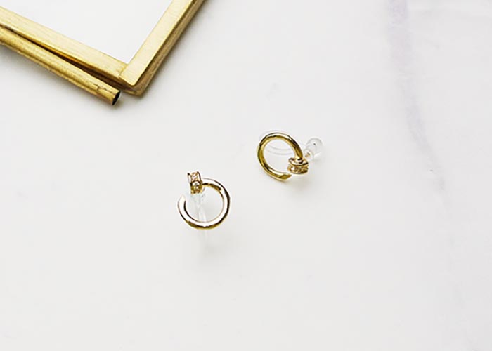 Eco安珂飾品，韓國飾品，韓國耳環，耳夾式耳環，矽膠夾耳環