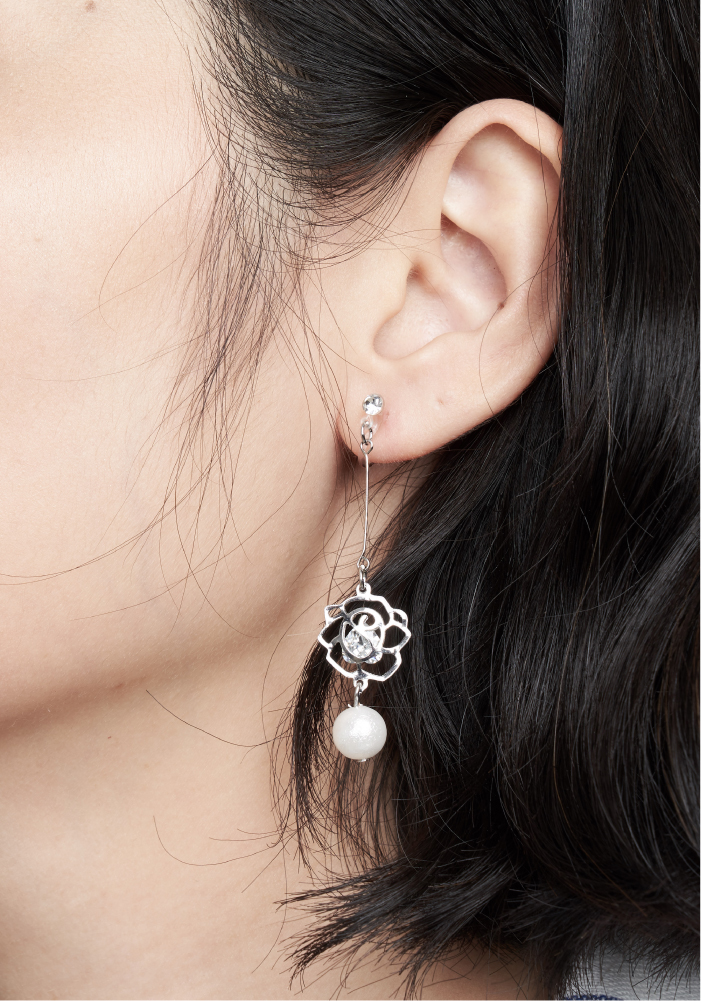 Eco安珂飾品,韓國耳環,夾式耳環,耳夾,矽膠夾耳環,無耳洞耳環,矽膠耳夾,矽膠夾垂墜耳環