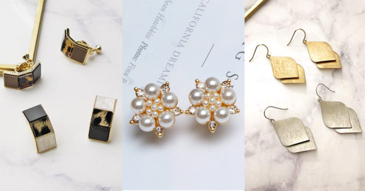Eco安珂飾品，韓國飾品，韓國耳環，耳夾式耳環，新年快樂，新年採購