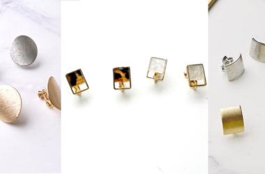 Eco安珂飾品，韓國耳環，夾式耳環，幾何耳環