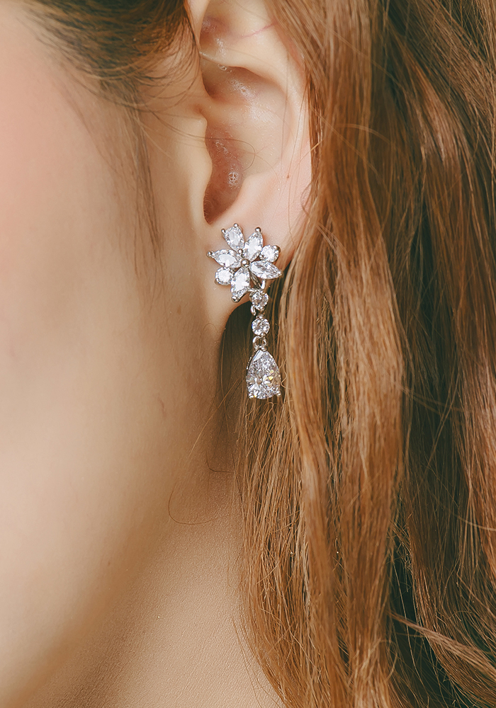 Eco安珂飾品，韓國耳環，針式耳環，夾式耳環，耳夾，鑽飾耳環，婚宴飾品，婚禮飾品