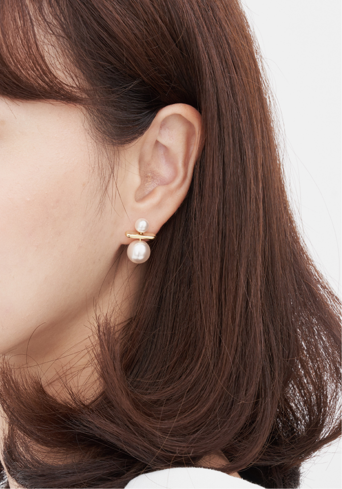 矽膠夾耳環,Eco安珂飾品,韓國耳環,夾式耳環,小耳環,貼耳耳環,珍珠耳環