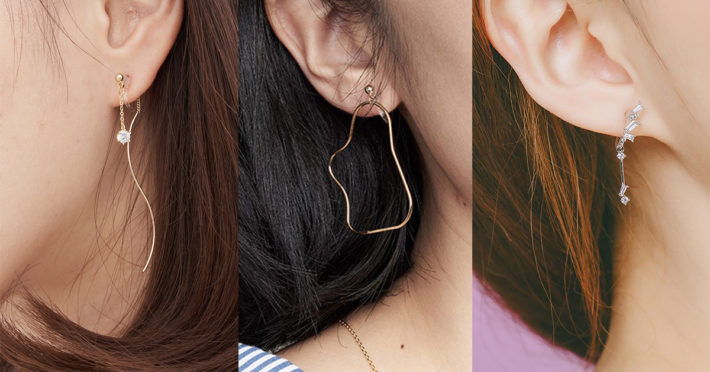 Eco安珂飾品，韓國耳環，夾式耳環，耳夾，矽膠夾耳環