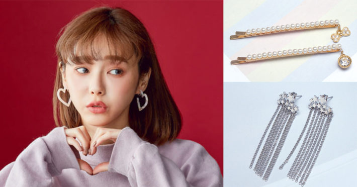 Eco安珂飾品，韓國耳環，夾式耳環，特價，愛心耳環，珍珠瀏海髮夾，流蘇耳環