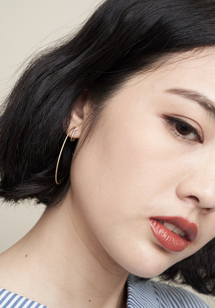 Eco安珂飾品，韓國耳環，夾式耳環，Ｃ圈耳環，圓形耳環，圓圈耳環