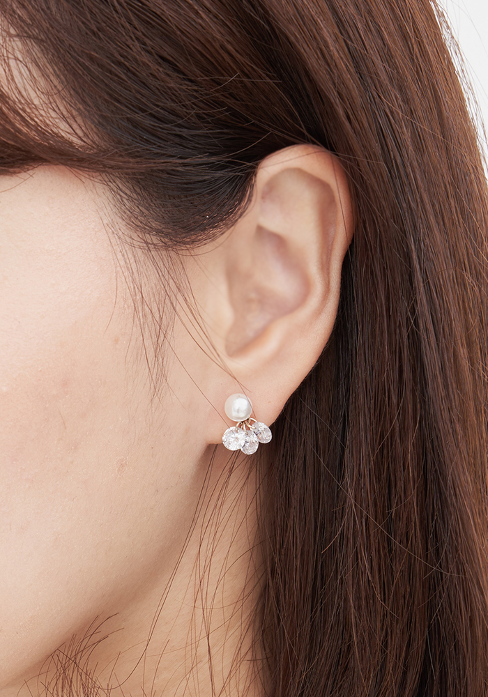 Eco安珂飾品，韓國耳環，夾式耳環，珍珠耳環，現貨
