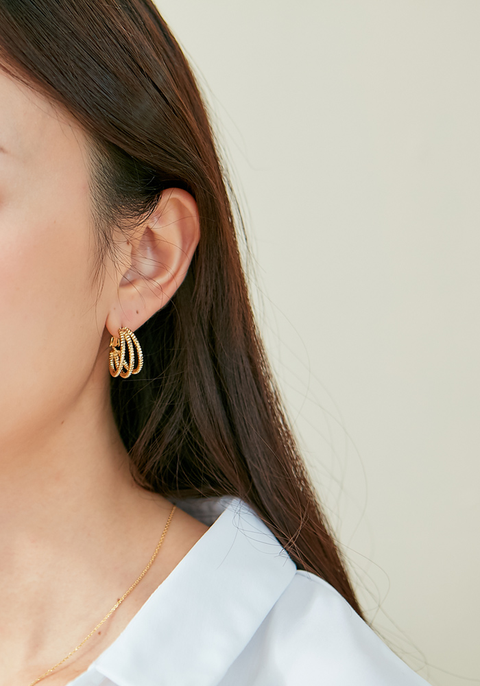Eco安珂飾品，韓國耳環，夾式耳環，新品上市，折扣優惠，C圈耳環，C形耳環