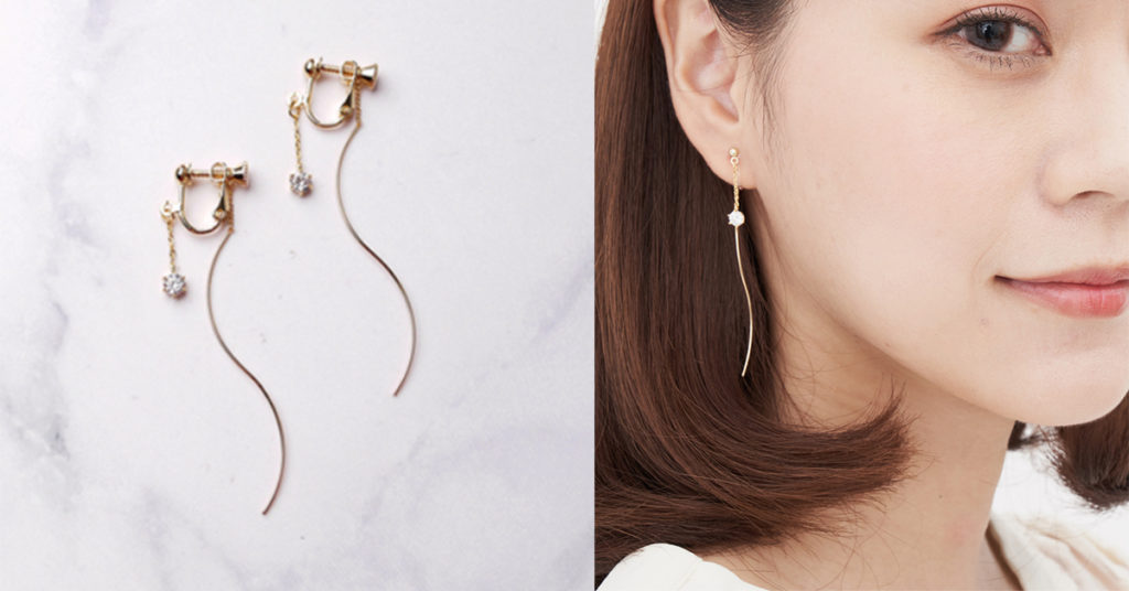 Eco安珂飾品，韓國耳環，夾式耳環，矽膠夾耳環，垂墜耳環