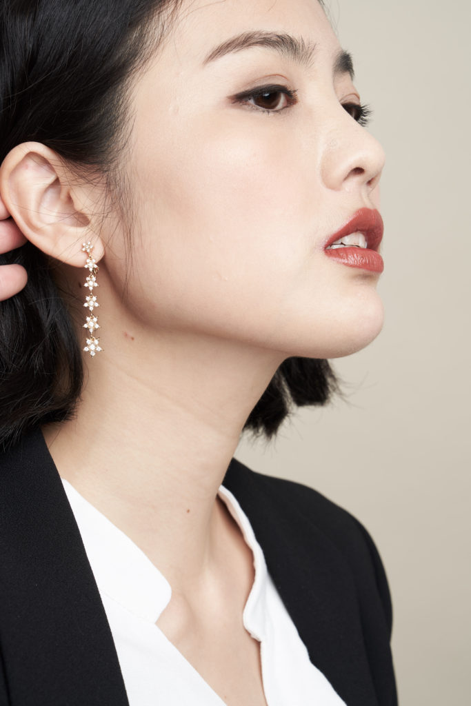 Eco安珂飾品，韓國耳環，夾式耳環，垂墜耳環，星星耳環