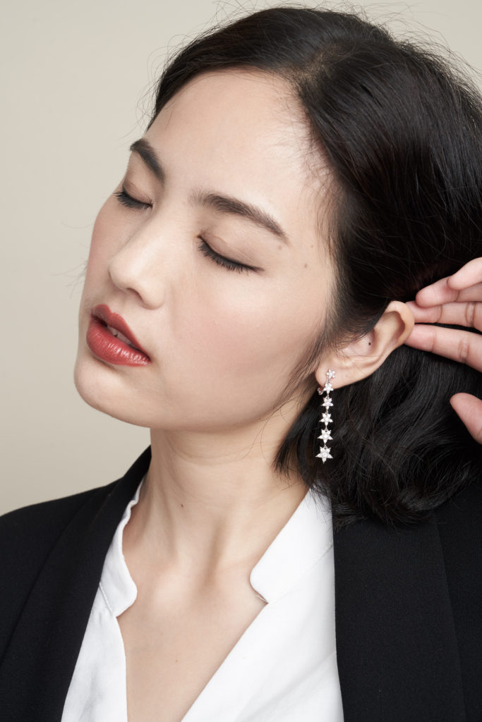 Eco安珂飾品，韓國耳環，夾式耳環，新品上市，垂墜耳環