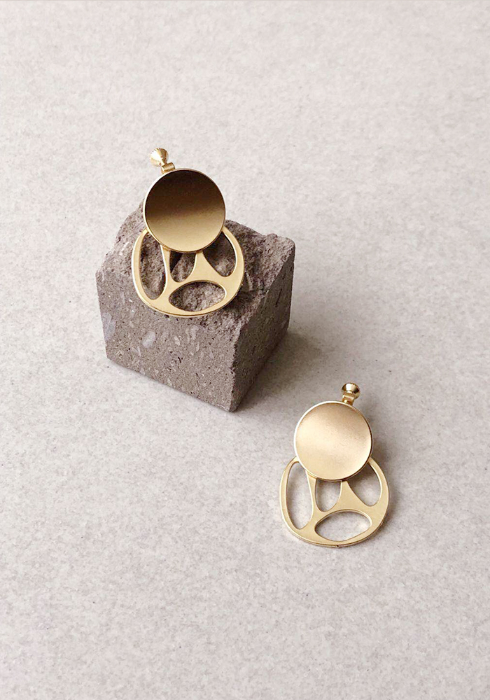 夾式耳環，ECO安珂，韓國飾品