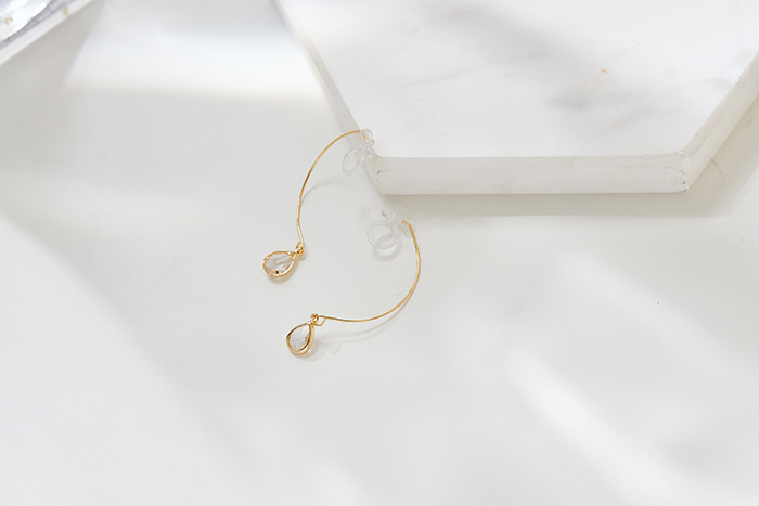Eco安珂飾品，韓國耳環，夾式耳環，矽膠夾耳環