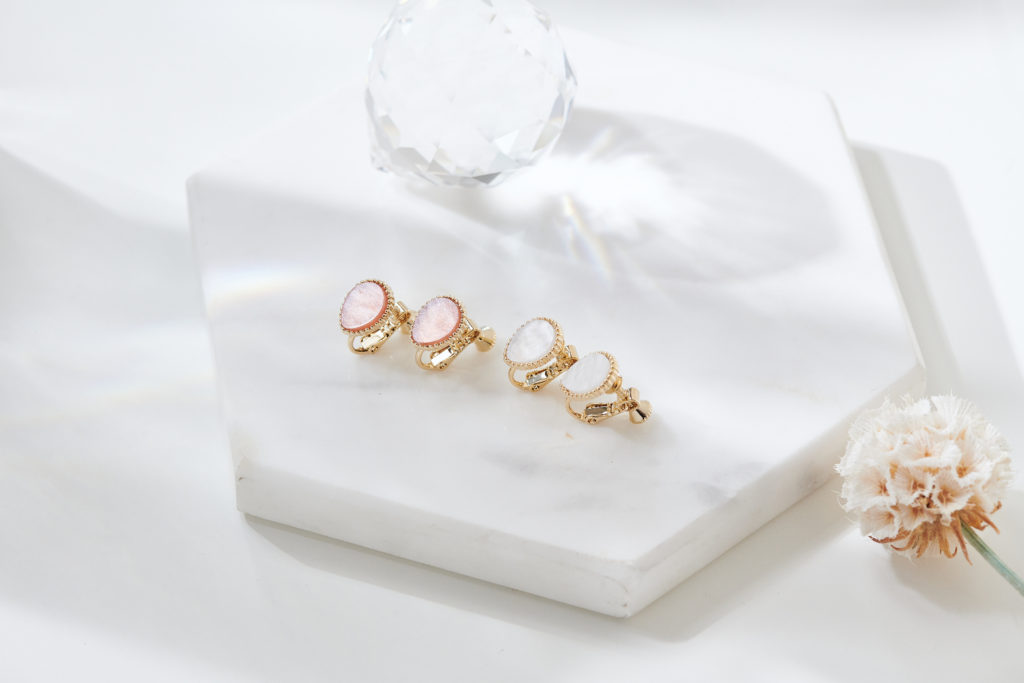 Eco安珂飾品,韓國耳環,耳夾式耳環,貼耳耳環,彩色耳環,幾何耳環