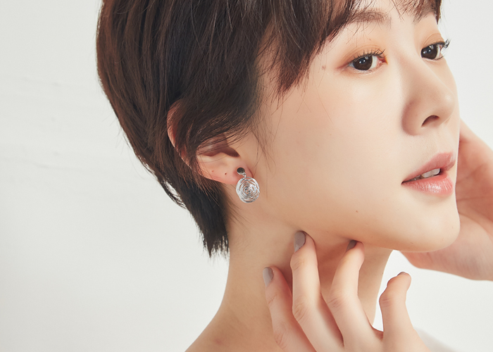 Eco安珂飾品，韓國耳環，夾式耳環，矽膠夾耳環