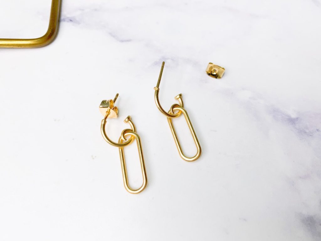 Eco安珂飾品，韓國耳環，鎖鏈飾品，鎖鏈耳環