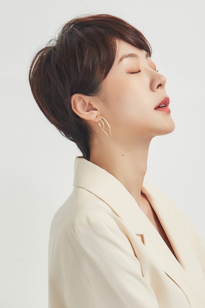 Eco安珂飾品，韓國耳環，新品上市，雙圈耳環