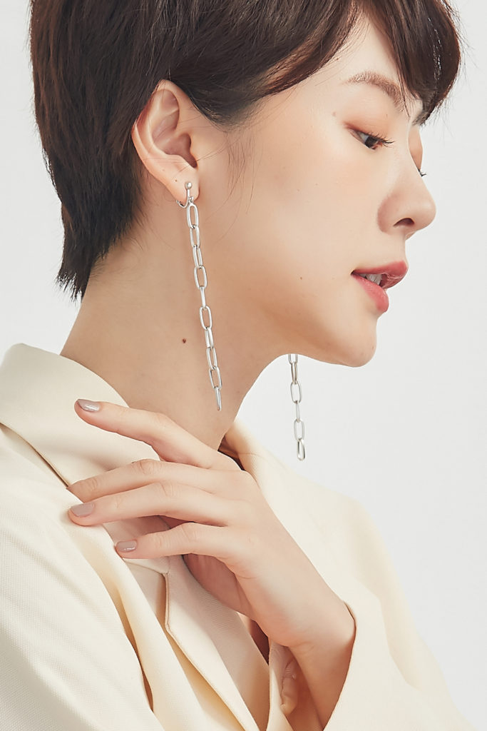 Eco安珂飾品，韓國耳環，新品上市，幾何耳環，垂墜耳環，鎖鍊耳環