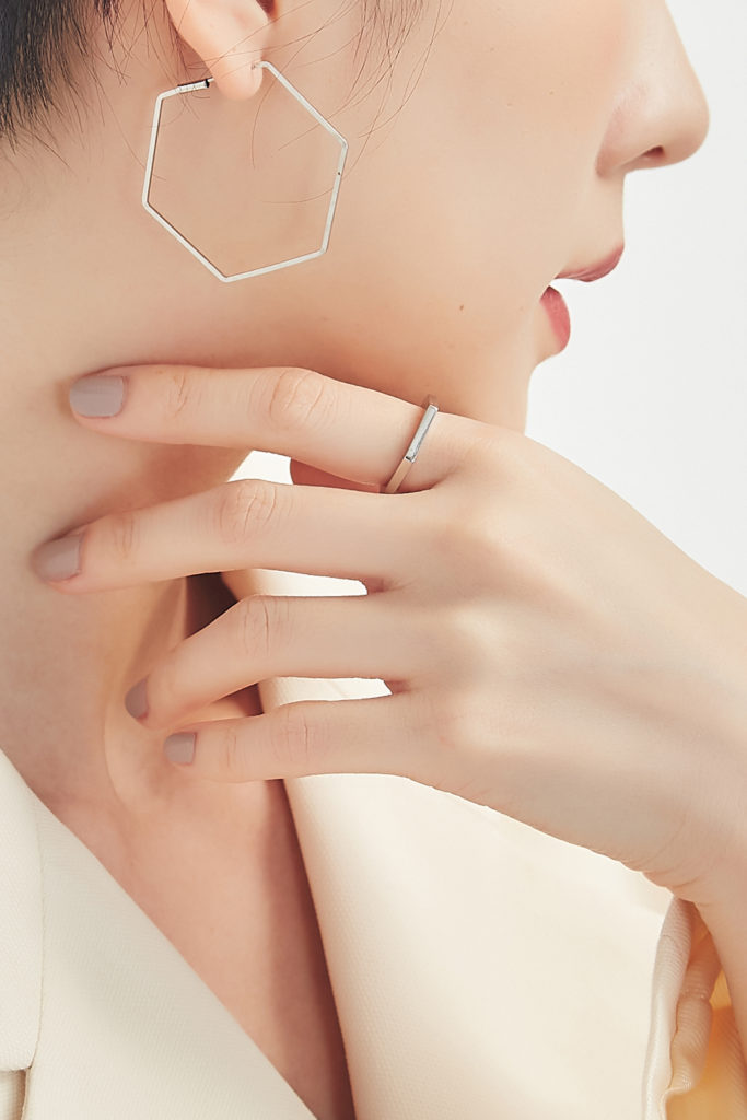 Eco安珂飾品，韓國飾品，新品上市，幾何戒指，多邊形戒指