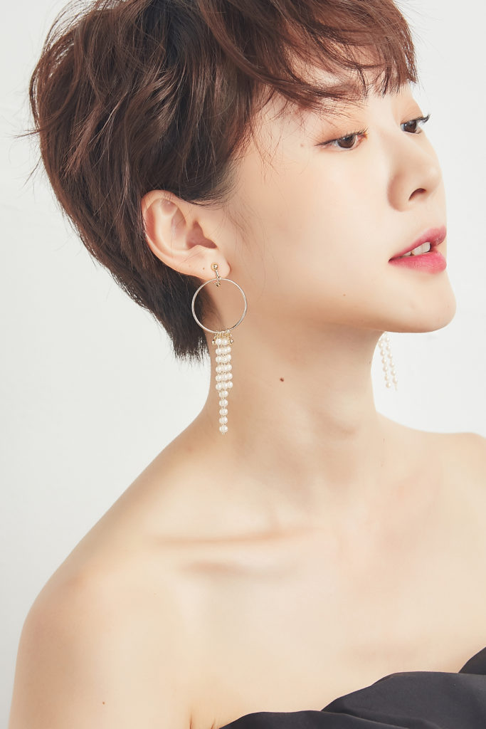 Eco安珂飾品，韓國耳環，夾式耳環，珍珠耳環，圈圈耳環，流蘇耳環