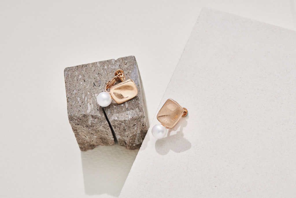 Eco安珂飾品，韓國耳環，夾式耳環，珠耳環，幾何耳環，小耳環