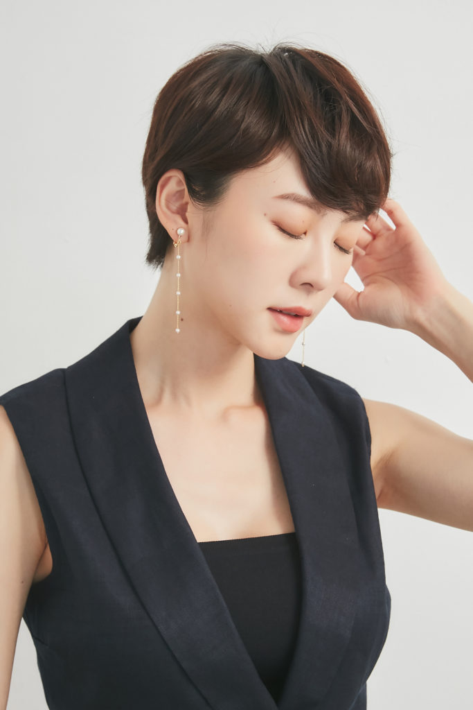Eco安珂飾品，韓國耳環，夾式耳環，新品上市，珍珠耳環，垂墜耳環