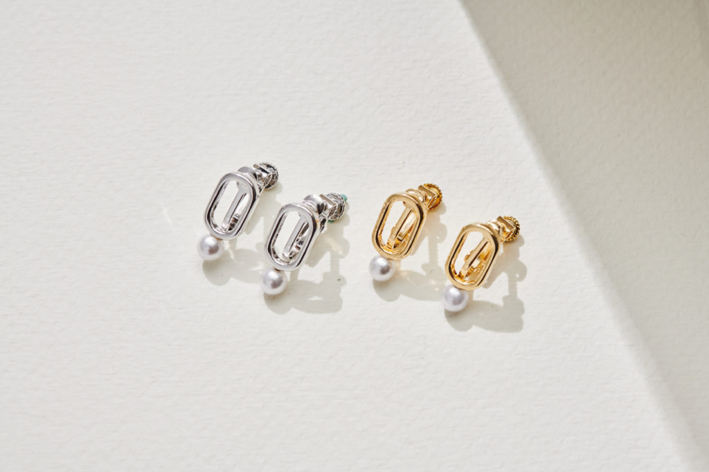 Eco安珂飾品,韓國耳環,夾式耳環,珍珠耳環,小耳環,貼耳耳環