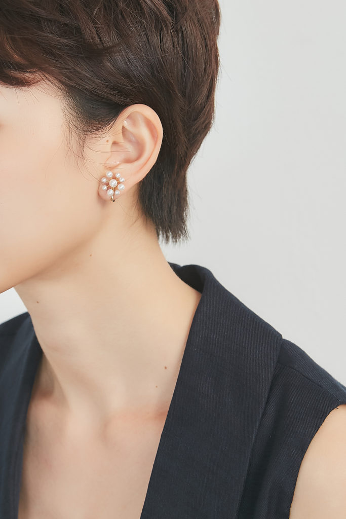 Eco安珂飾品,韓國耳環,夾式耳環,珍珠耳環,貼耳耳環