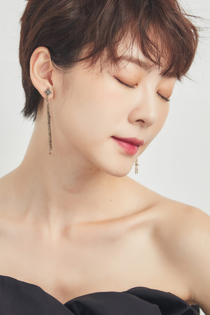 Eco安珂飾品，韓國耳環，夾式耳環，流蘇耳環，垂墜耳環，黃銅耳環