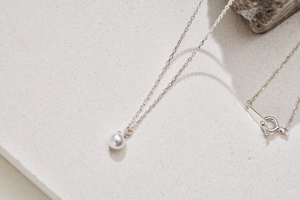 Eco安珂飾品，韓國耳環，項鍊，珍珠項鍊，925純銀