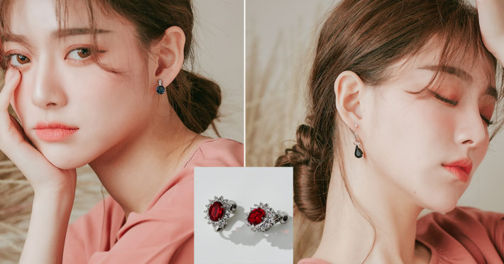 Eco安珂飾品，韓國耳環，夾式耳環，新品上市，德魯納酒店耳環，IU款耳環