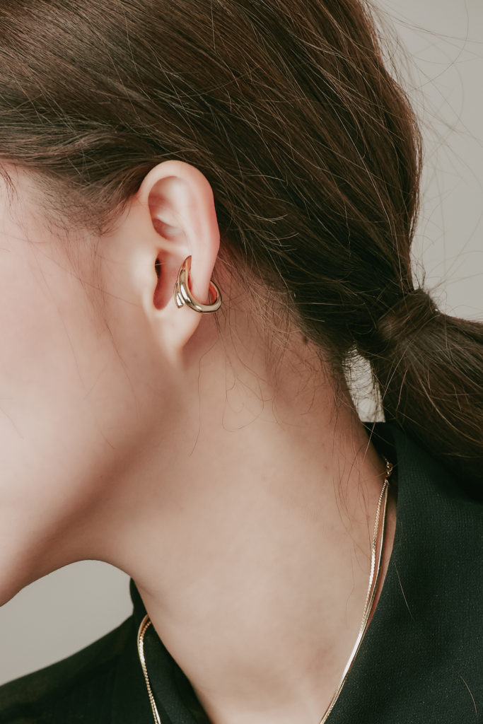 Eco安珂飾品，韓國耳環，夾式耳環，耳骨夾