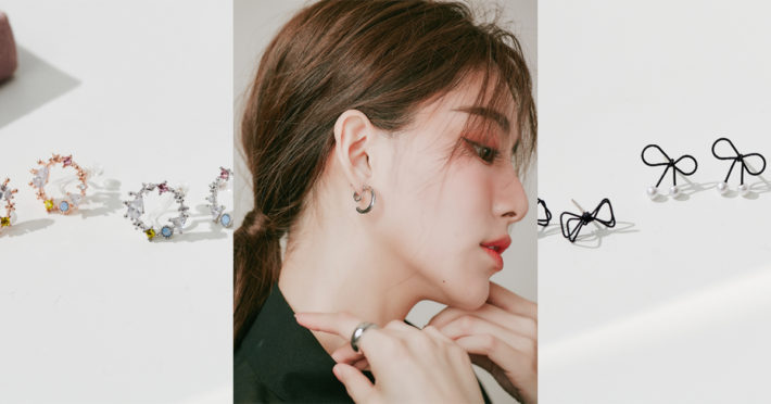 Eco安珂飾品，韓國耳環，夾式耳環，小耳環，針式耳環