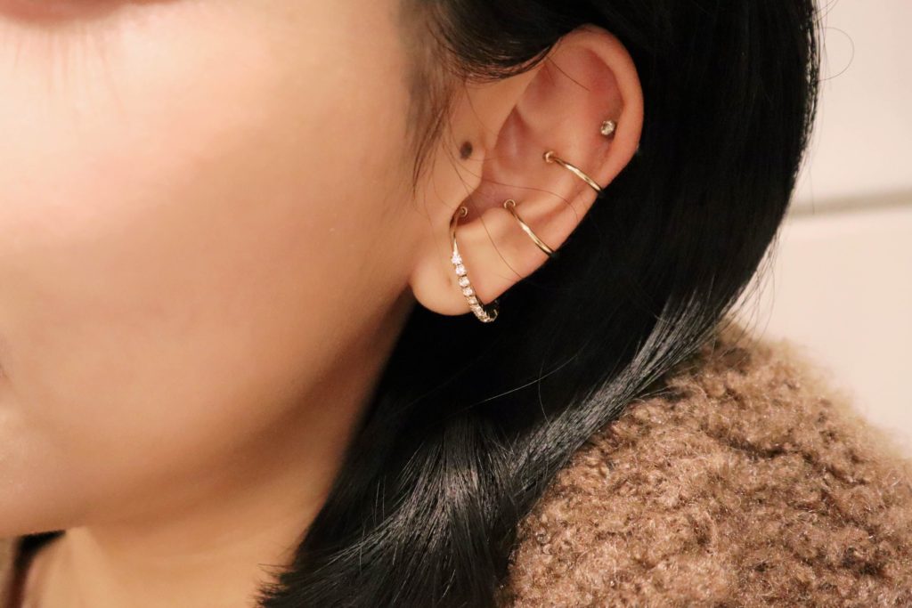 Eco安珂飾品,韓國耳環,夾式耳環,耳骨夾,耳骨耳環,韓國耳骨夾,耳窩耳環,耳廓夾,韓國耳夾