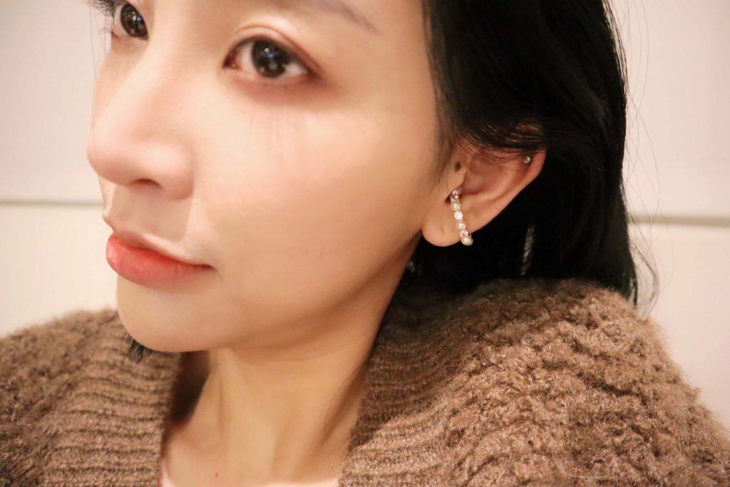 Eco安珂飾品，韓國耳環，夾式耳環，珍珠耳環，耳骨夾，珍珠耳骨夾