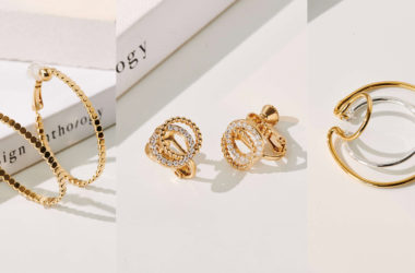 Eco安珂飾品，韓國耳環，夾式耳環，圈圈耳環，圓圈耳環