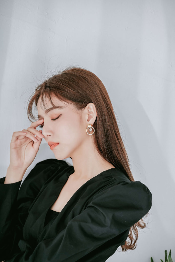 Eco安珂飾品，韓國耳環，夾式耳環，珍珠耳環 