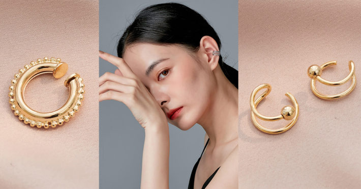 Eco安珂飾品，韓國耳環，夾式耳環，耳骨夾，耳釦，耳骨耳環
