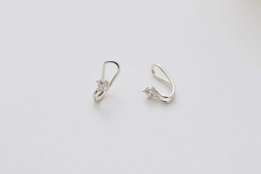 925純銀飾品，耳骨夾，耳骨耳環