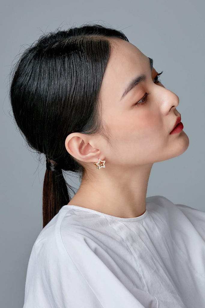 Eco安珂,韓國飾品,韓國耳環,愛心耳環,星星耳環,珍珠耳環,貼耳耳環,簍空耳環
